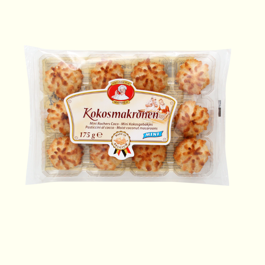 Pâtisserie Mathéo Kokosmakronen Mini 175g