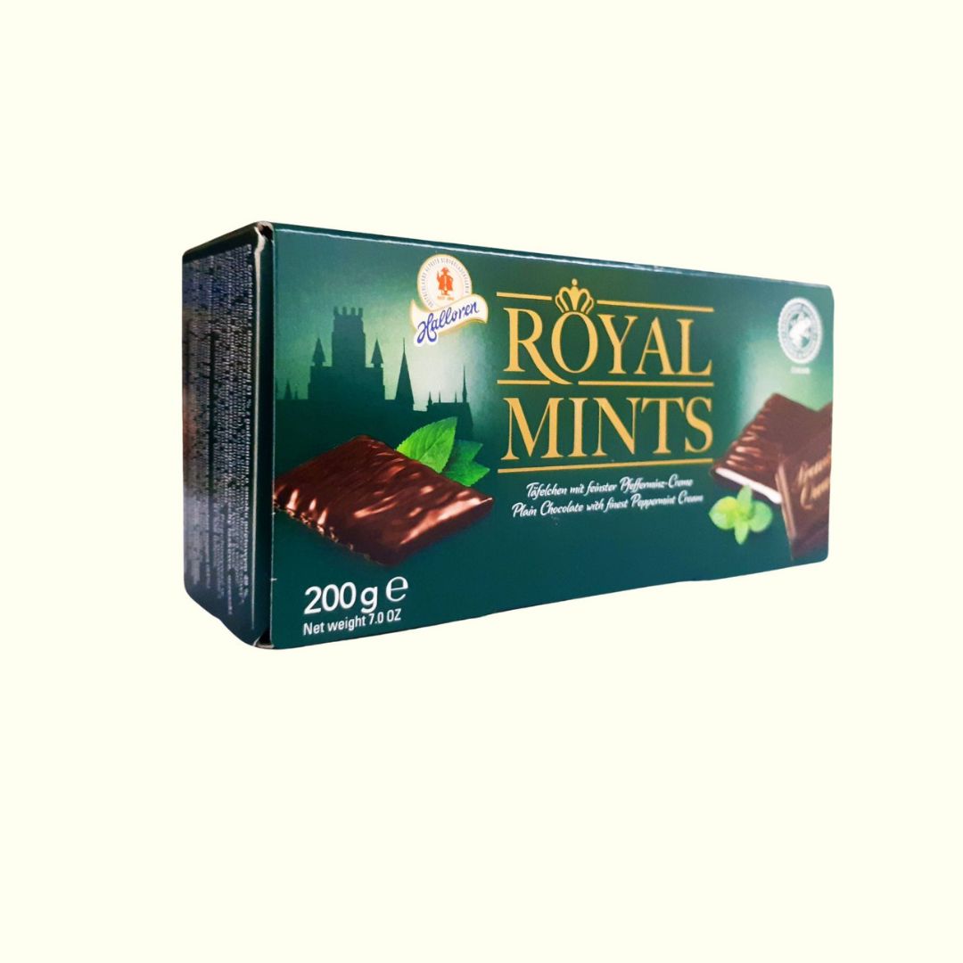 Halloren Royal Mints 200g Schokotäfelchen - TopCandy