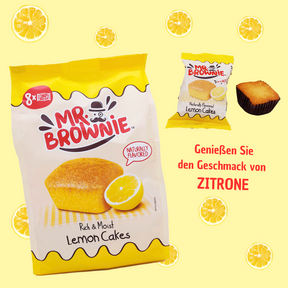Mr. Brownie Lemon Cakes mit Zitronengeschmack 8 Stück 200g