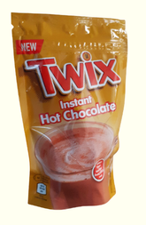 Twix Instant Hot Chocolate – 3 × 140 g | Trinkschokolade mit Karamellnote | Kakao-Getränkepulver für heiße Milch