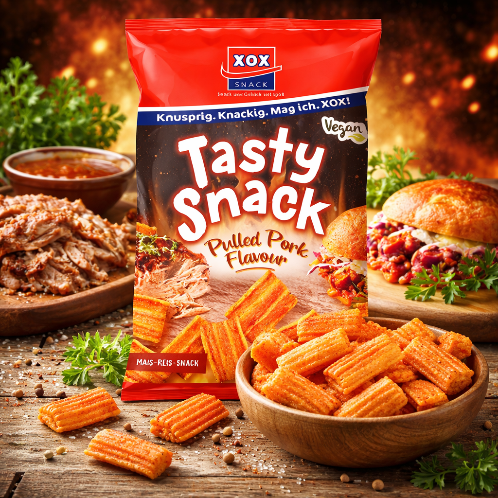 XOX Tasty Snack Pulled Pork 125g