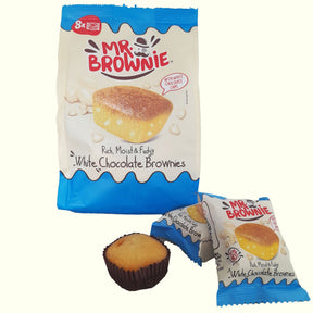 Mr. Brownie White Chocolate Brownies mit weißer Schokolade 200g - TopCandy