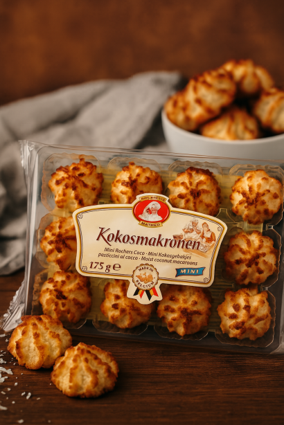 Pâtisserie Mathéo Kokosmakronen Mini 175g